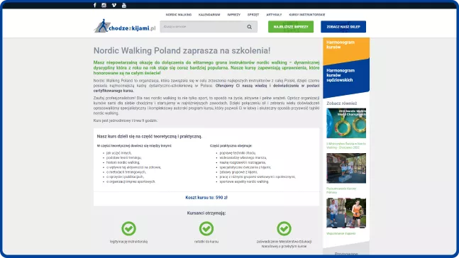 Chodzezkijami.pl by Pixlab